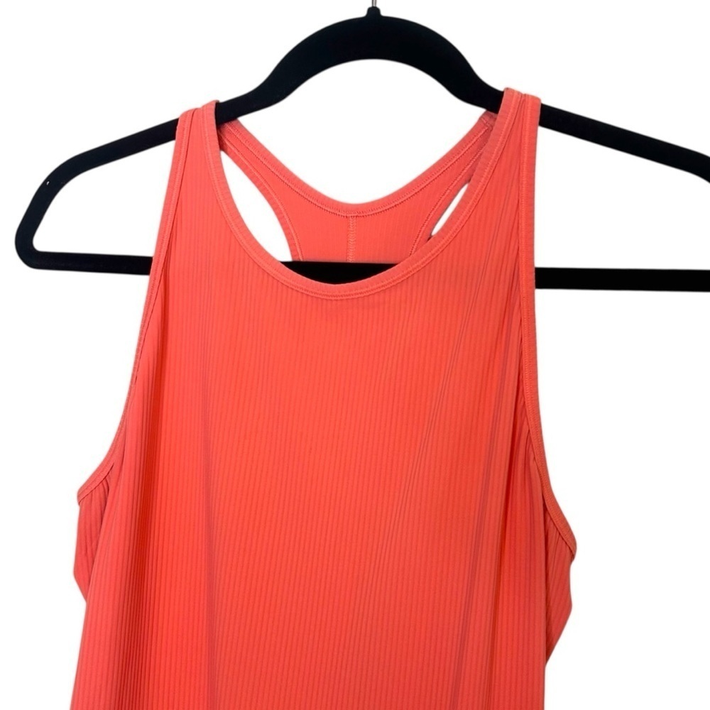 Lululemon Base Pace Ribbed Tank Top Raspberry Cream- Size 6 (2022) - Picture 6 of 11